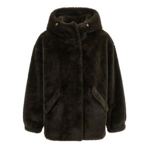 Lou Andrea Women Eco-Fur Hooded Jacket